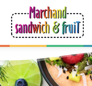 <span>Marchand sandwich & fruit</span><i>→</i>